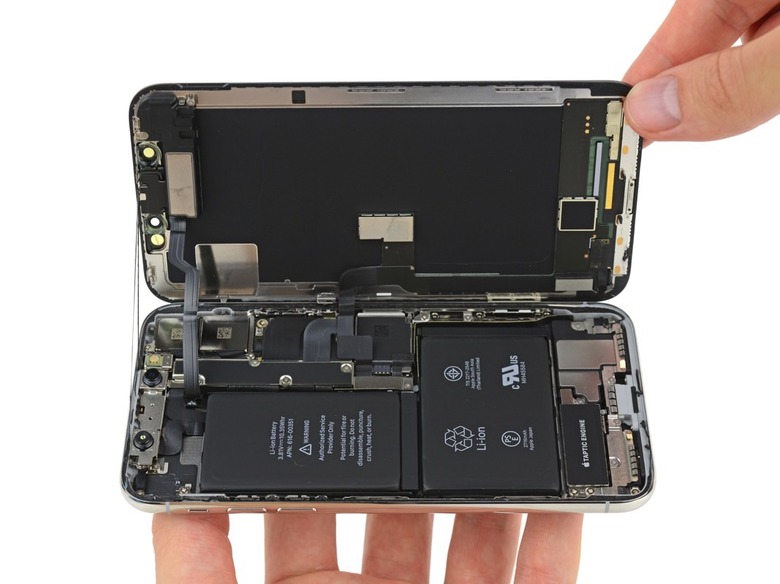 iphone-x-teardown-ifixit-battery