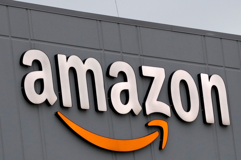 Amazon Sign On Building