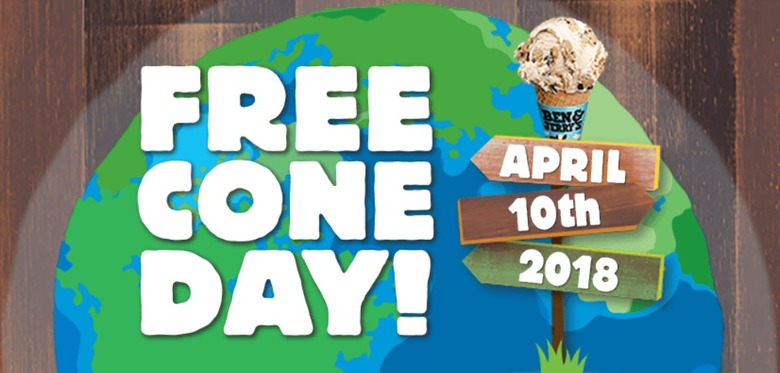 Ben and Jerrys Free Cone Day