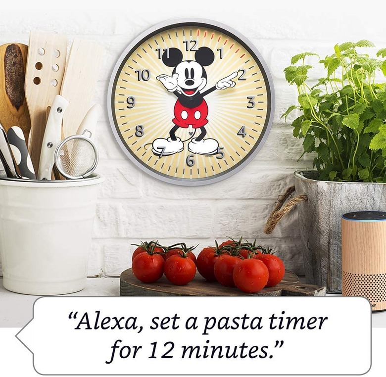 Amazon Echo Wall Clock Mickey