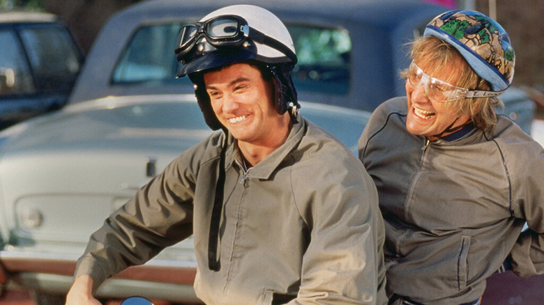 Jim Carrey and Jeff Daniels in Dumb and Dumber.