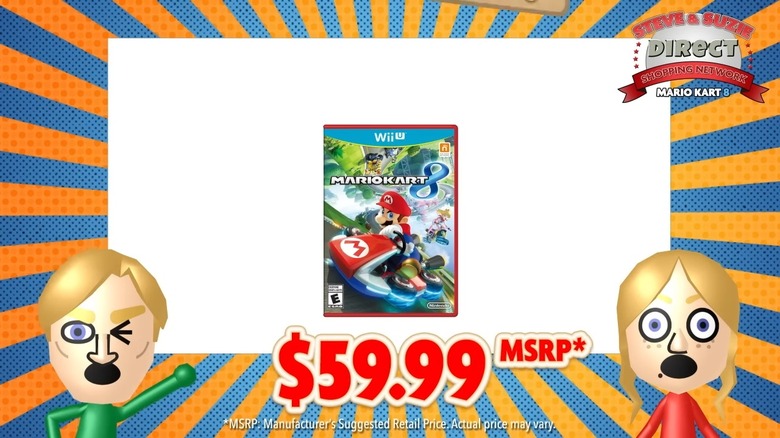 The price of Mario Kart 8 on Wii U.