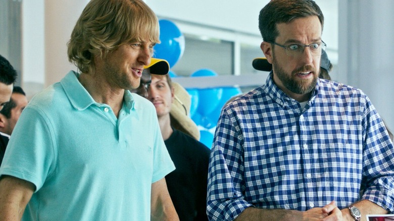 Owen Wilson and Ed Helms in Father Figures.