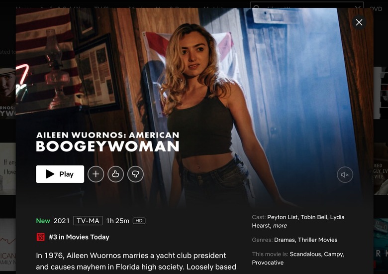 screen shot of Netflix movie 