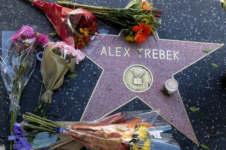 Alex Trebek Hollywood star