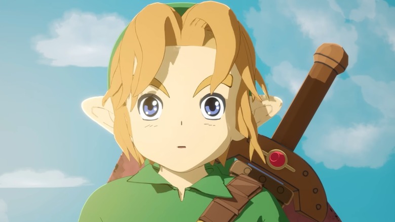 Zelda Ocarina of Time 25th anniversary X Ghibli animation.