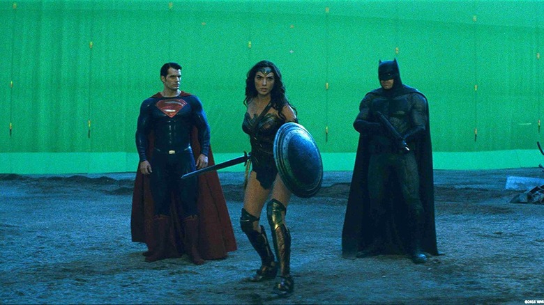 Batman v Superman Green Screen