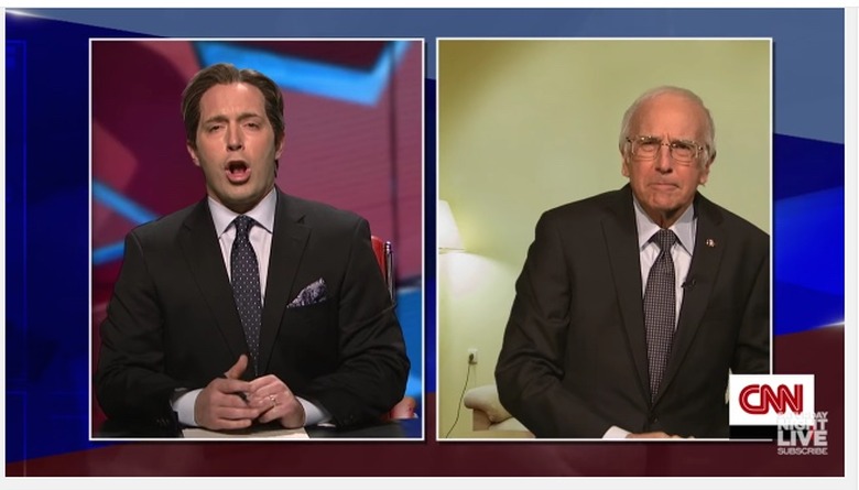 larry david bernie sanders snl