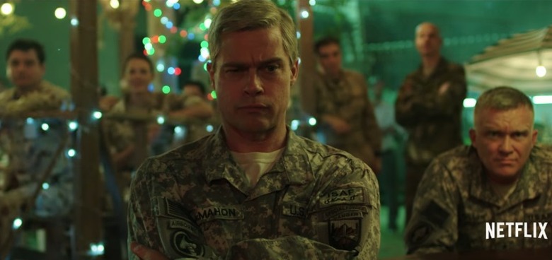 brad pitt war machine
