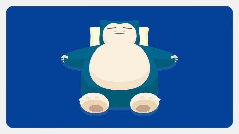 Snorlax in Pokemon Sleep.