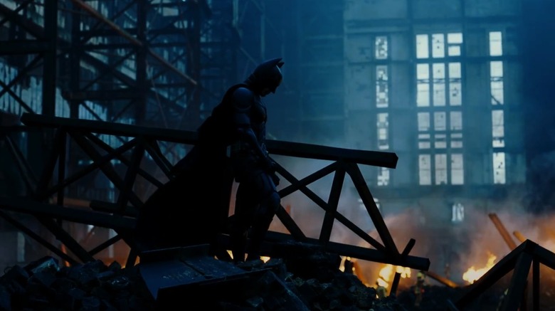 Christian Bale as Bruce Wayne/Batman in The Dark Knight (2008).