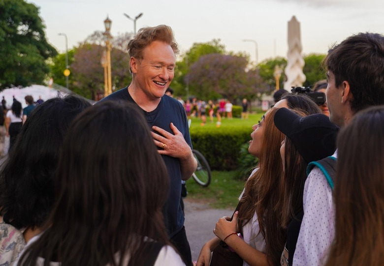 Conan O'Brien Must Go hits Max in April 2024.