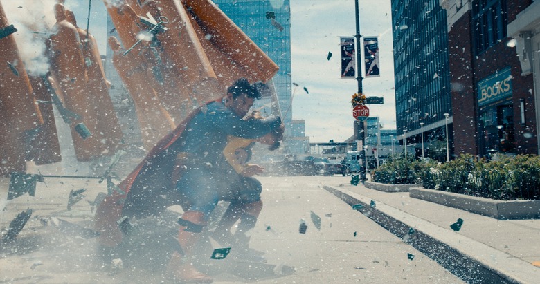 David Corenswet as Superman.