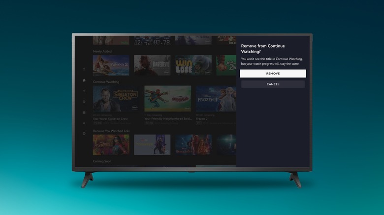 Disney+ updated its Continue Watching feature.