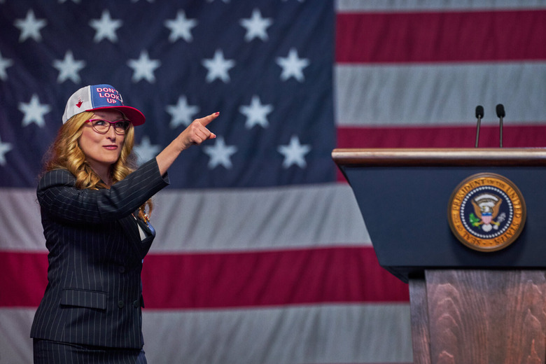 Meryl Streep, in the new Netflix movie 