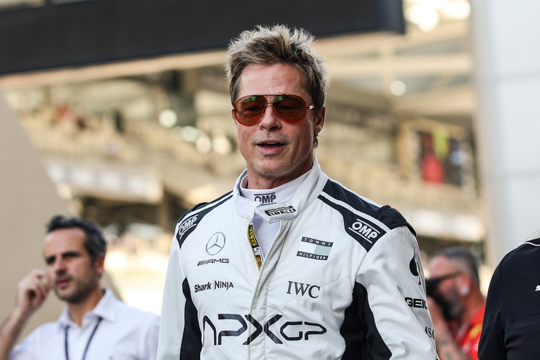 Brad Pitt in F1 movie