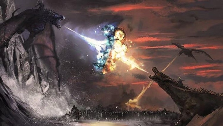 game-of-thrones-viserion-drogon-battle