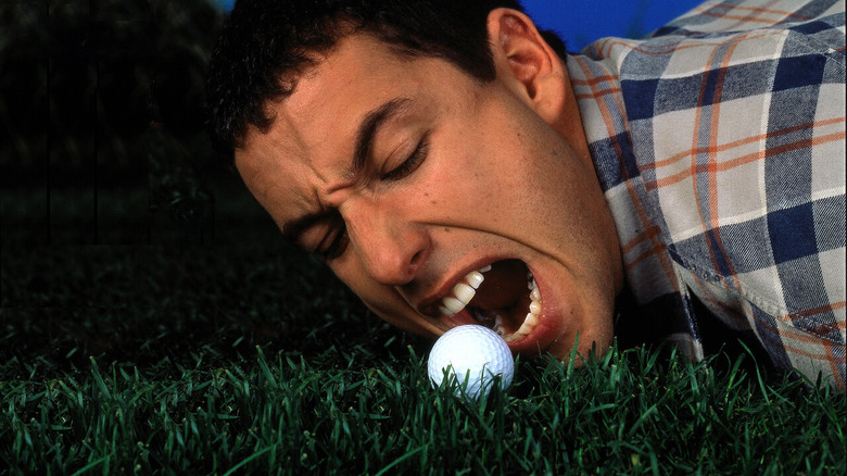 Adam Sandler in Happy Gilmore.