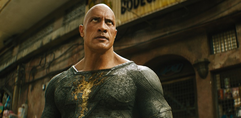 Dwayne Johnson as Black Adam.