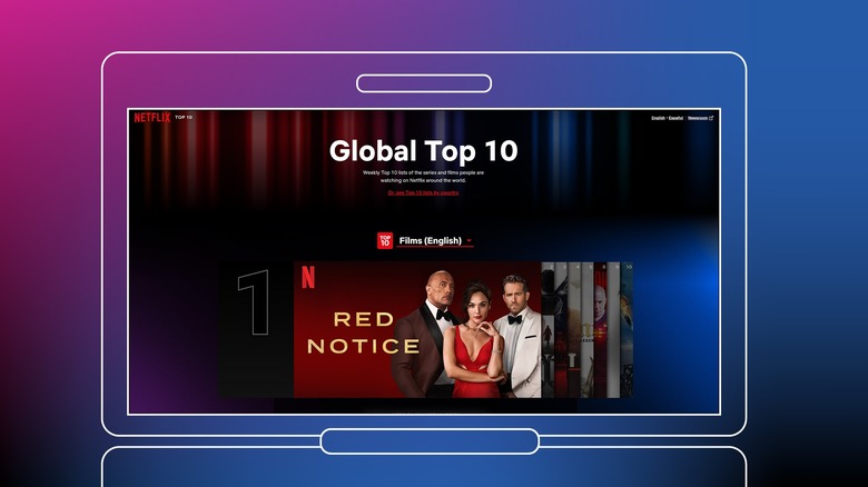 Netflix reveals weekly top 10 website