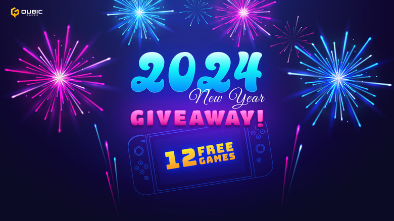 Free Switch games 2024: QubicGames giveaway.