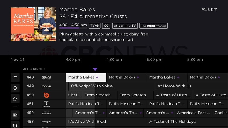 New linear channels on The Roku Channel in November.