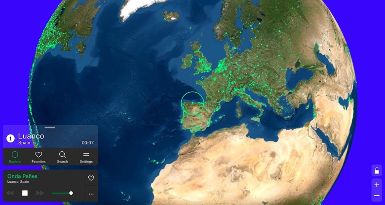 world map