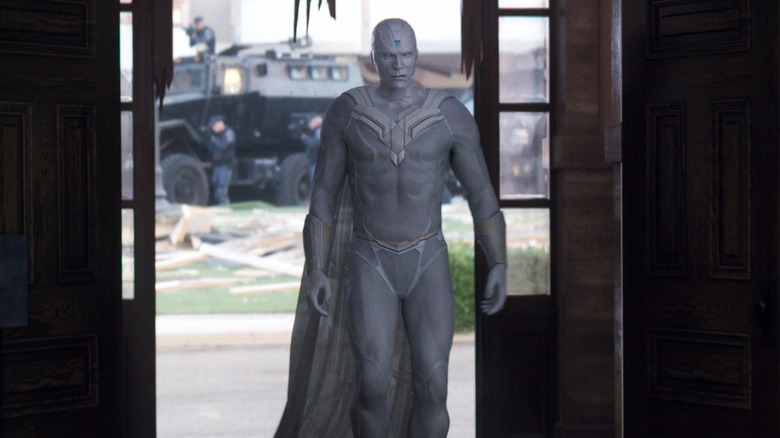 Paul Bettany as Vision in WandaVision.