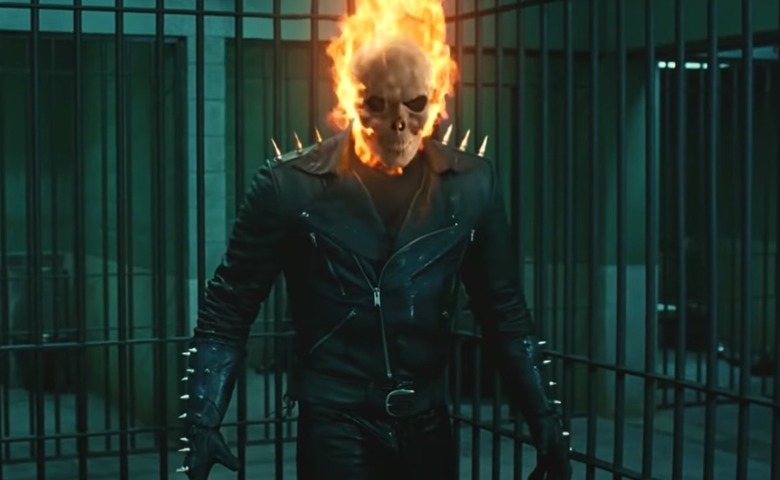 Marvel's Ghost Rider - Nicholas Cage version.
