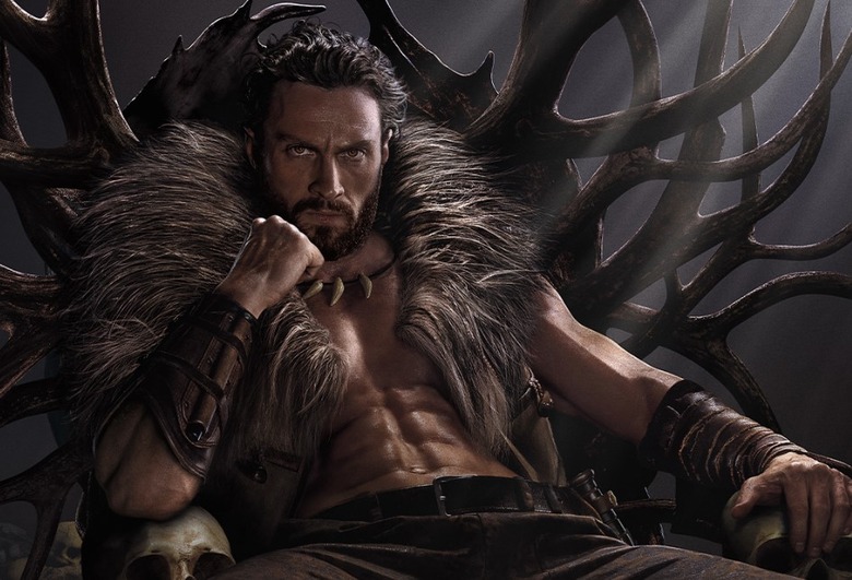Aaron Taylor-Johnson as Kraven the Hunter.