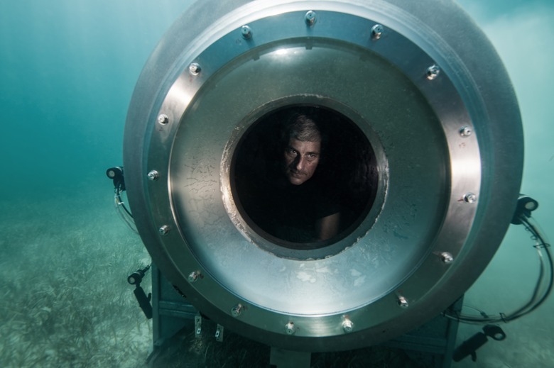 Stockton Rush testing Titan submersible.