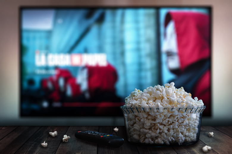 Netflix TV screen
