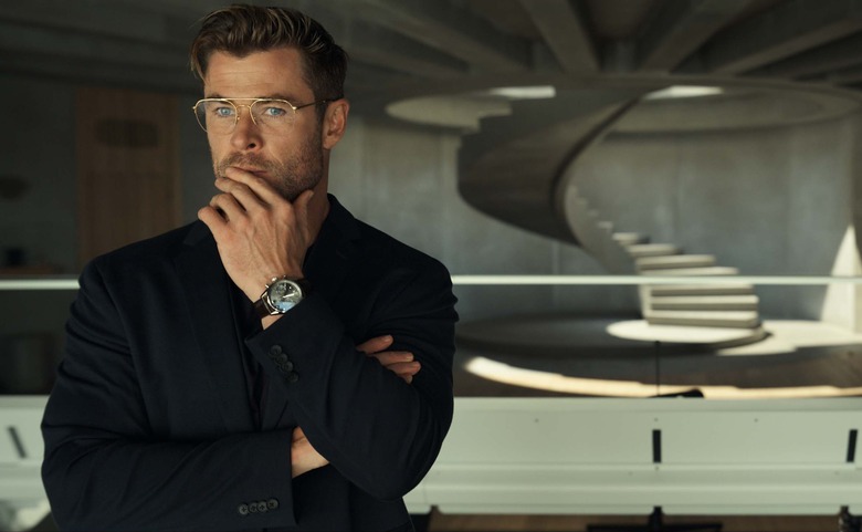Chris Hemsworth as Abnesti in Spiderhead.