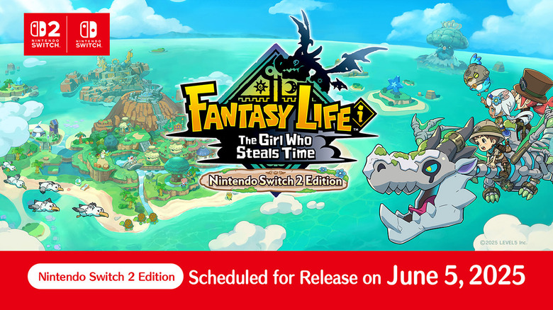 Fantasy Life i: The Girl Who Steals Time is getting a Nintendo Switch 2 Edition.
