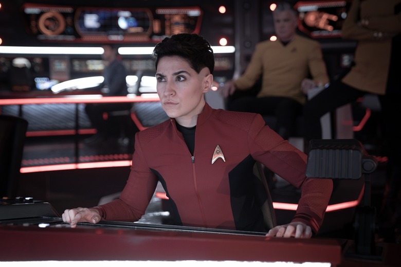 Melissa Navia as Erica Ortegas in Strange New Worlds.