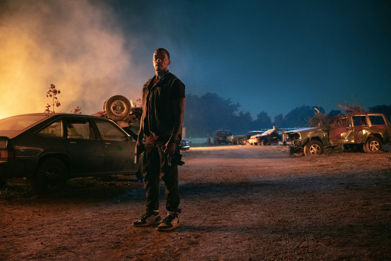Anthony Mackie as John Doe in Twisted Metal.