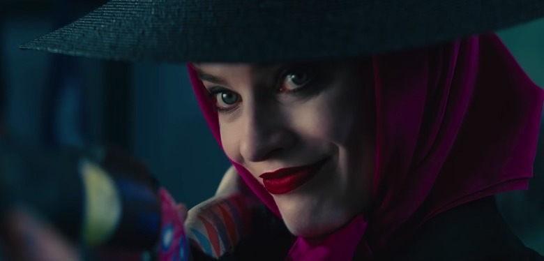 Margot Robbie playing Harley Quinn in Birds of Prey.