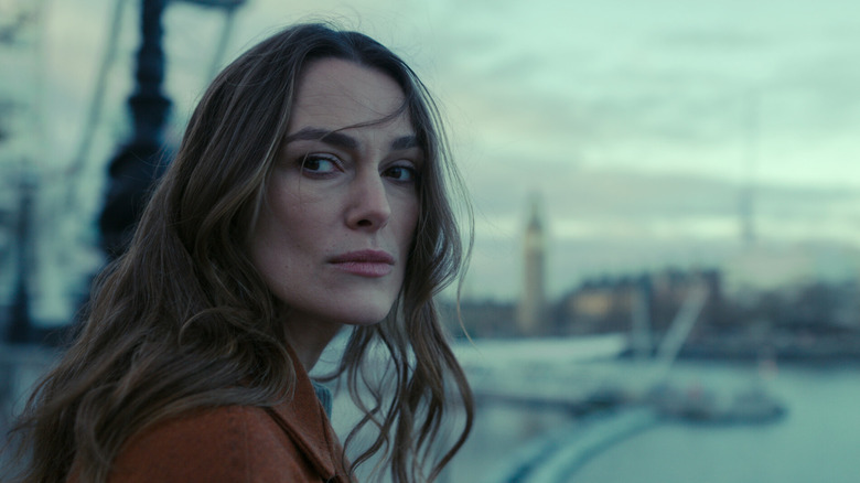 Keira Knightley in Black Doves on Netflix