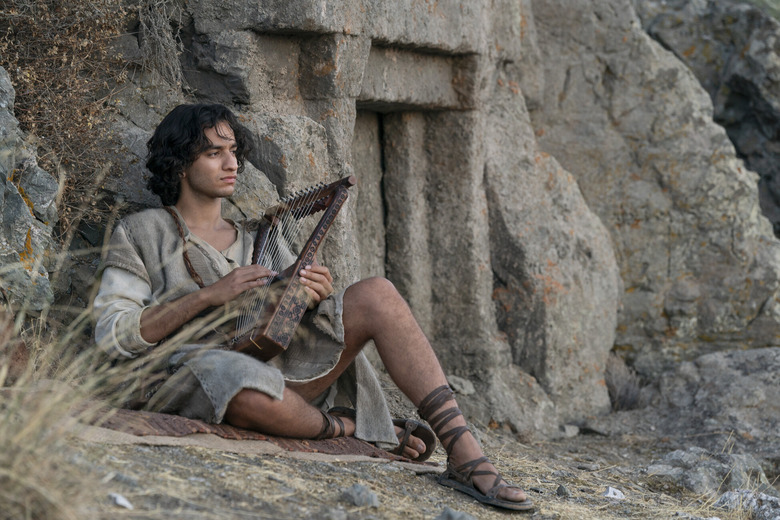Michael Iskander as David in Prime Video's House of David