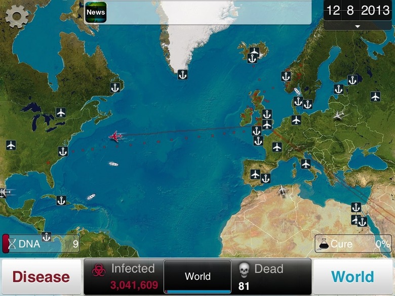 world map