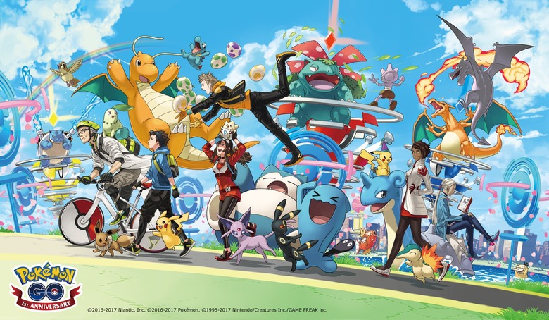 Pokemon Go Anniversary Event