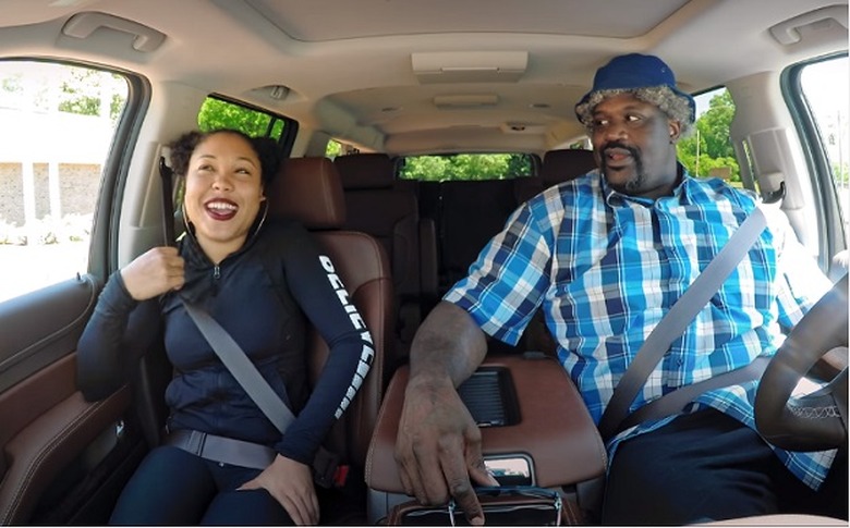 Shaq Lyft driver
