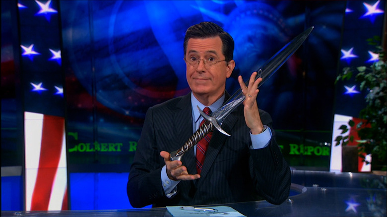Colbert Lord of the Rings