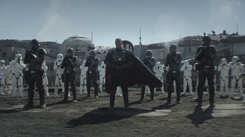 Giancarlo Esposito as Moff Gideon in The Mandalorian.
