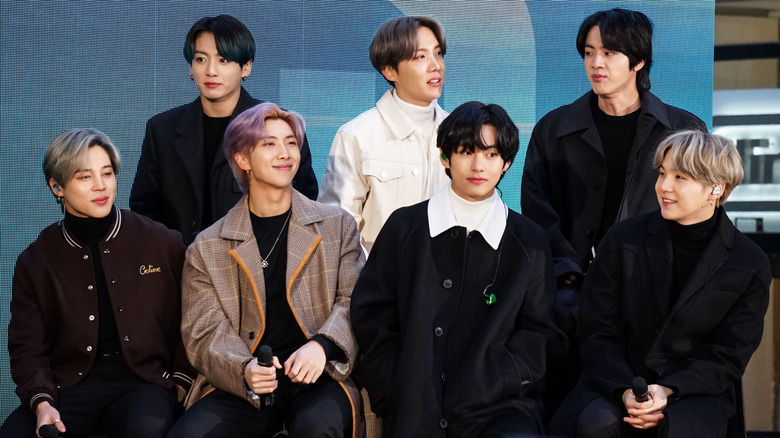 BTS members TV interview