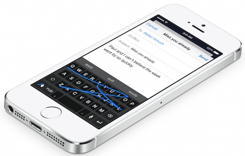 ios keyboard