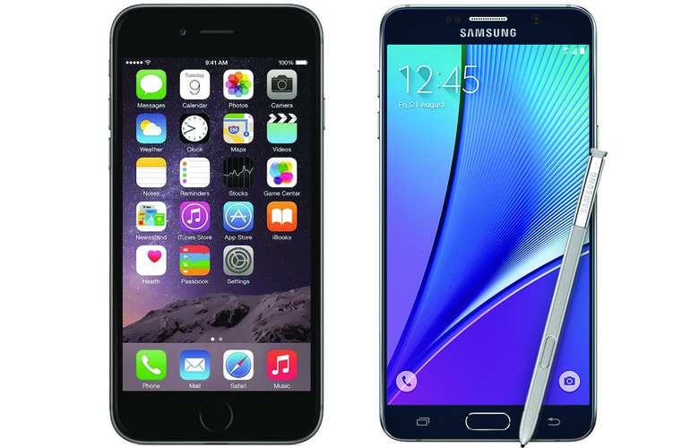 iPhone 6 Plus vs Galaxy Note 5