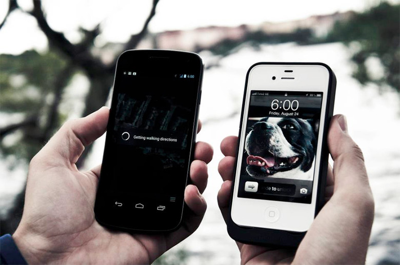 Samsung Galaxy vs. Apple iPhone