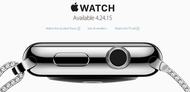 apple watch launch