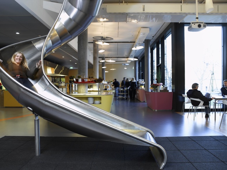 Google Headquarters Slide